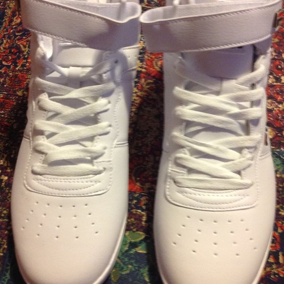 FILA VULC 13 White Mid Sneakers - 11.5 - New in Box - Picture 2 of 13